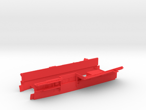 1/700 CVA-38 USS Shangri-La Midships Wat.Full Beam in Red Smooth Versatile Plastic