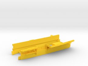 1/700 CVA-38 USS Shangri-La Midships Wat.Full Beam in Yellow Smooth Versatile Plastic