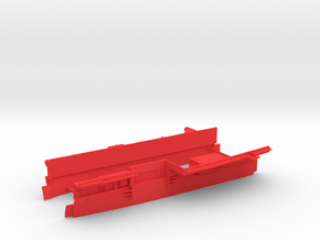 1/600 CVS-10 USS Yorktown Midships Wat. Full Beam in Red Smooth Versatile Plastic