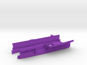1/700 CVS-18 USS Wasp Midships Waterline Full Beam in Purple Smooth Versatile Plastic