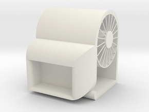ducted fan v1 in White Natural Versatile Plastic: Large