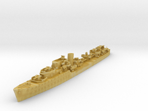 L-Class Destroyer (WW2) in Tan Fine Detail Plastic: 1:700