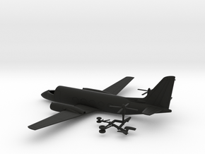 041A Grumman G-159 Gulfstream 1/144 FUD in Black Natural Versatile Plastic