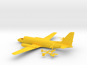 041A Grumman G-159 Gulfstream 1/144 FUD in Yellow Smooth Versatile Plastic