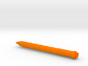 044A Solid Rocket Booster 1/288 in Orange Smooth Versatile Plastic
