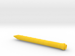 044A Solid Rocket Booster 1/288 in Yellow Smooth Versatile Plastic