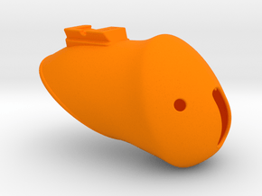 X3s Classic L=100mm (3 15/16 inches) in Orange Smooth Versatile Plastic