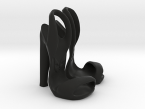 Original Extreme Arched 1:4 Sandal in Black Smooth Versatile Plastic