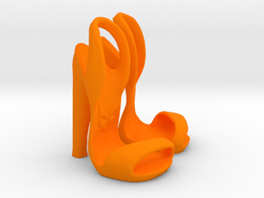 Original Extreme Arched 1:4 Sandal in Orange Smooth Versatile Plastic