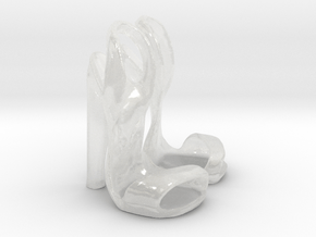 Original Extreme Arched 1:4 Sandal in Clear Ultra Fine Detail Plastic