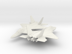 Mitsubishi F-3A Shinshin Stealth Fighter in White Natural Versatile Plastic: 6mm