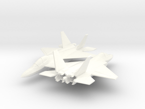 Mitsubishi F-3A Shinshin Stealth Fighter in White Premium Versatile Plastic: 6mm