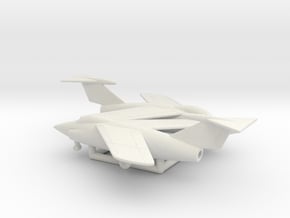 Grumman XF10F Jaguar in White Natural Versatile Plastic: 6mm