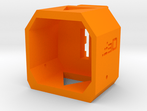 Modulus Receiver Picatinny Rail Adapter (Short) in Orange Smooth Versatile Plastic