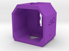Modulus Receiver Picatinny Rail Adapter (Short) in Purple Smooth Versatile Plastic