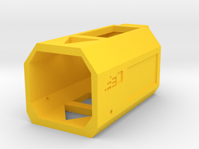 Modulus Receiver Picatinny Rail Adapter (Long) in Yellow Smooth Versatile Plastic