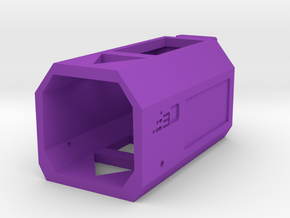 Modulus Receiver Picatinny Rail Adapter (Long) in Purple Smooth Versatile Plastic