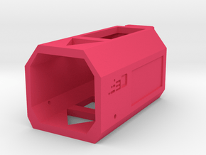Modulus Receiver Picatinny Rail Adapter (Long) in Pink Smooth Versatile Plastic