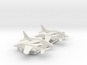 Dassault Dornier Alpha Jet E in White Natural Versatile Plastic: 6mm