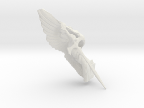 Piece #5 Archangel in White Natural Versatile Plastic