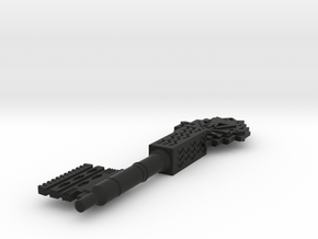 Ready Player One - Jade Key in Black Smooth Versatile Plastic