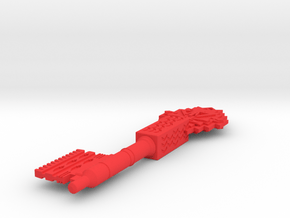 Ready Player One - Jade Key in Red Smooth Versatile Plastic