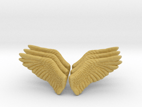 Raven Beak Wings 1/144 scale miniature models set3 in Gray Fine Detail Plastic
