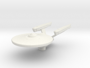 Constitution Class Refit (TMP) 1/7000 Attack Wing in White Natural Versatile Plastic