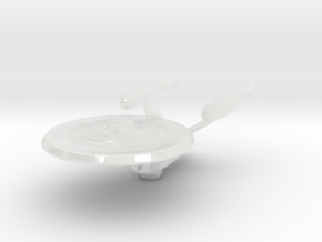 Constitution Class Refit (TNG) 1/7000 Attack Wing in Clear Ultra Fine Detail Plastic