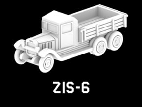 ZiS-6 in White Natural Versatile Plastic: 1:220 - Z