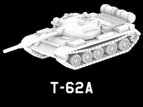 T-62A in White Natural Versatile Plastic: 1:220 - Z