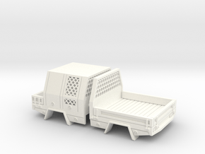 1/64 Australian Style Tray Beds in White Smooth Versatile Plastic