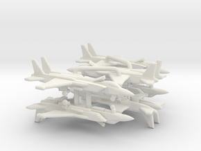 Yak-141 Freestyle (Vertical) in White Natural Versatile Plastic: 1:700