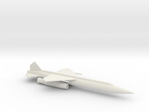 1/144 Scale IM-99 Bomarc Missile in White Natural Versatile Plastic