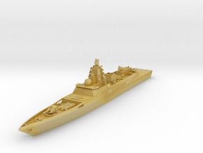 Frigate Project 22350 "Admiral Gorshkov" in Gray Fine Detail Plastic: 1:1250