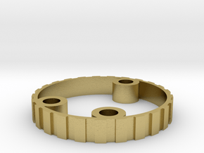 Spare Parts - Chamber Center Ring in Natural Brass
