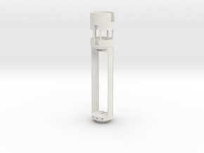 Spare Parts - Lower Chassis in White Natural Versatile Plastic