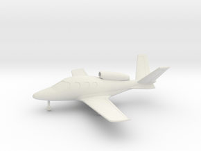 Cirrus SF50 Vision Jet in White Natural Versatile Plastic: 1:64 - S