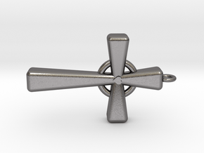 Cross for Mom on Mother's Day in Processed Stainless Steel 17-4PH (BJT)