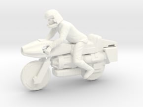 Battlestar Galactica - Motorcycle in White Processed Versatile Plastic