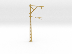 VR Stanchion 36mm Contact Wire 1:160 Scale in Tan Fine Detail Plastic
