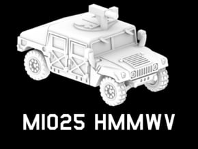 M1025 HMMWV in White Natural Versatile Plastic: 1:220 - Z