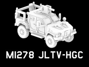 M1278 JLTV-HGC in White Natural Versatile Plastic: 1:220 - Z