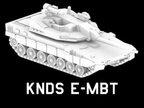 KNDS E-MBT in White Natural Versatile Plastic: 1:220 - Z