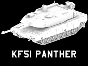 1:72 Scale KF51 PANTHER in White Natural Versatile Plastic