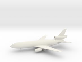 Douglas DC-10-10 in White Natural Versatile Plastic: 1:200