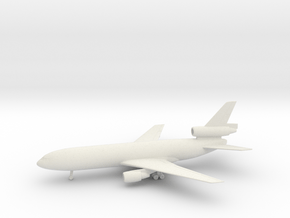 Douglas DC-10-10 in White Natural Versatile Plastic: 1:350