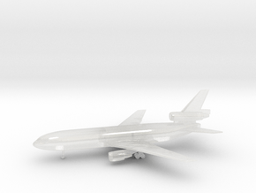 Douglas DC-10-10 in Clear Ultra Fine Detail Plastic: 1:700