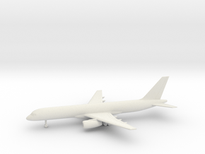 Boeing 757-200 in White Natural Versatile Plastic: 6mm