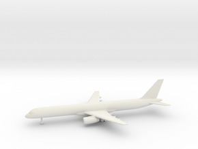 Boeing 757-300 in White Natural Versatile Plastic: 6mm